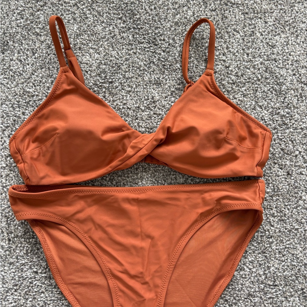 Aerie Terracotta Bikini Set
